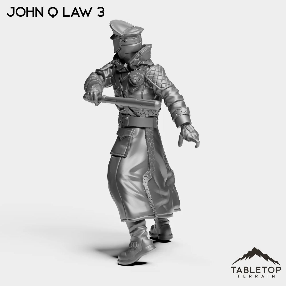 Tabletop Terrain Miniature John Q Law - CEO
