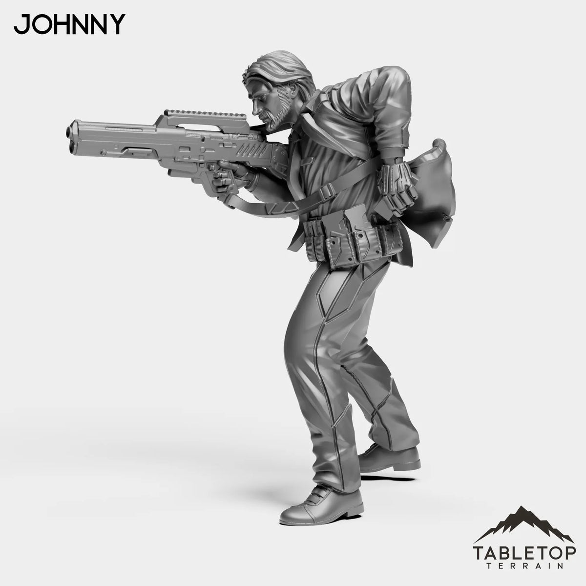Tabletop Terrain Miniature Johnny - Micromachines Corp
