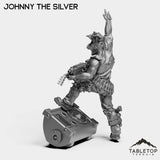 Tabletop Terrain Miniature Johnny The Silver - Johnny & The Psychos