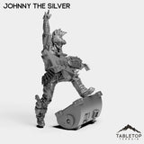 Tabletop Terrain Miniature Johnny The Silver - Johnny & The Psychos