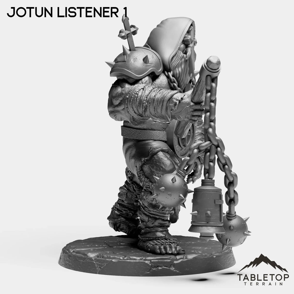 Tabletop Terrain Miniature Jotun Listener 1 Jotun Listeners - The Norse Procession