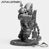 Tabletop Terrain Miniature Jotun Listener 1 Jotun Listeners - The Norse Procession