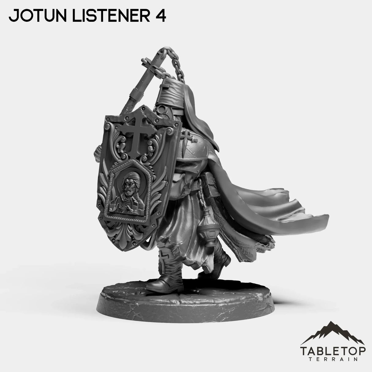 Tabletop Terrain Miniature Jotun Listeners - The Norse Procession