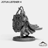 Tabletop Terrain Miniature Jotun Listeners - The Norse Procession