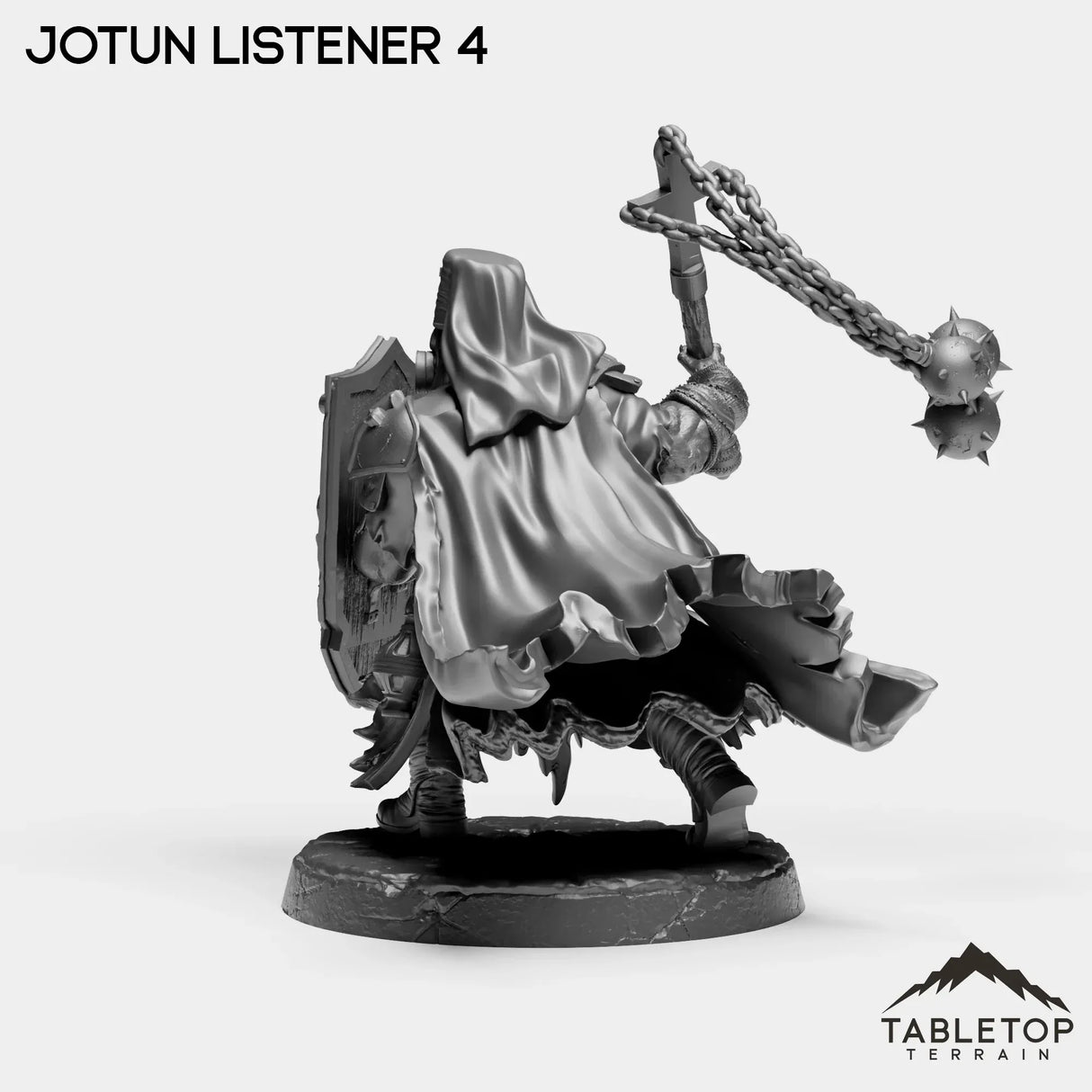 Tabletop Terrain Miniature Jotun Listeners - The Norse Procession
