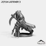 Tabletop Terrain Miniature Jotun Listeners - The Norse Procession