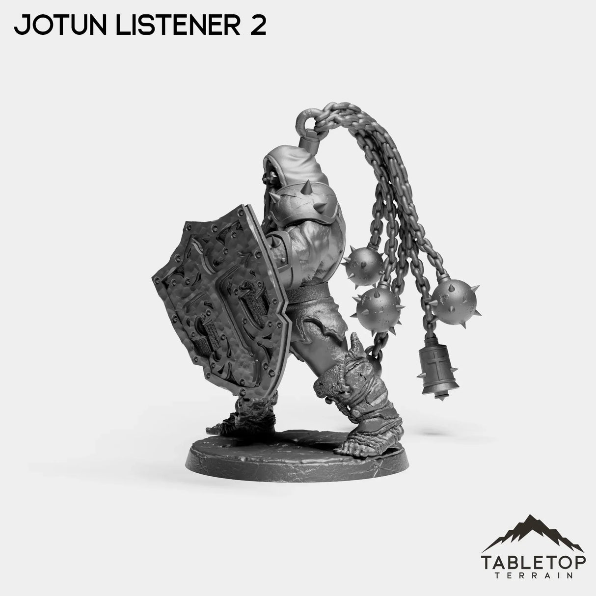 Tabletop Terrain Miniature Jotun Listeners - The Norse Procession