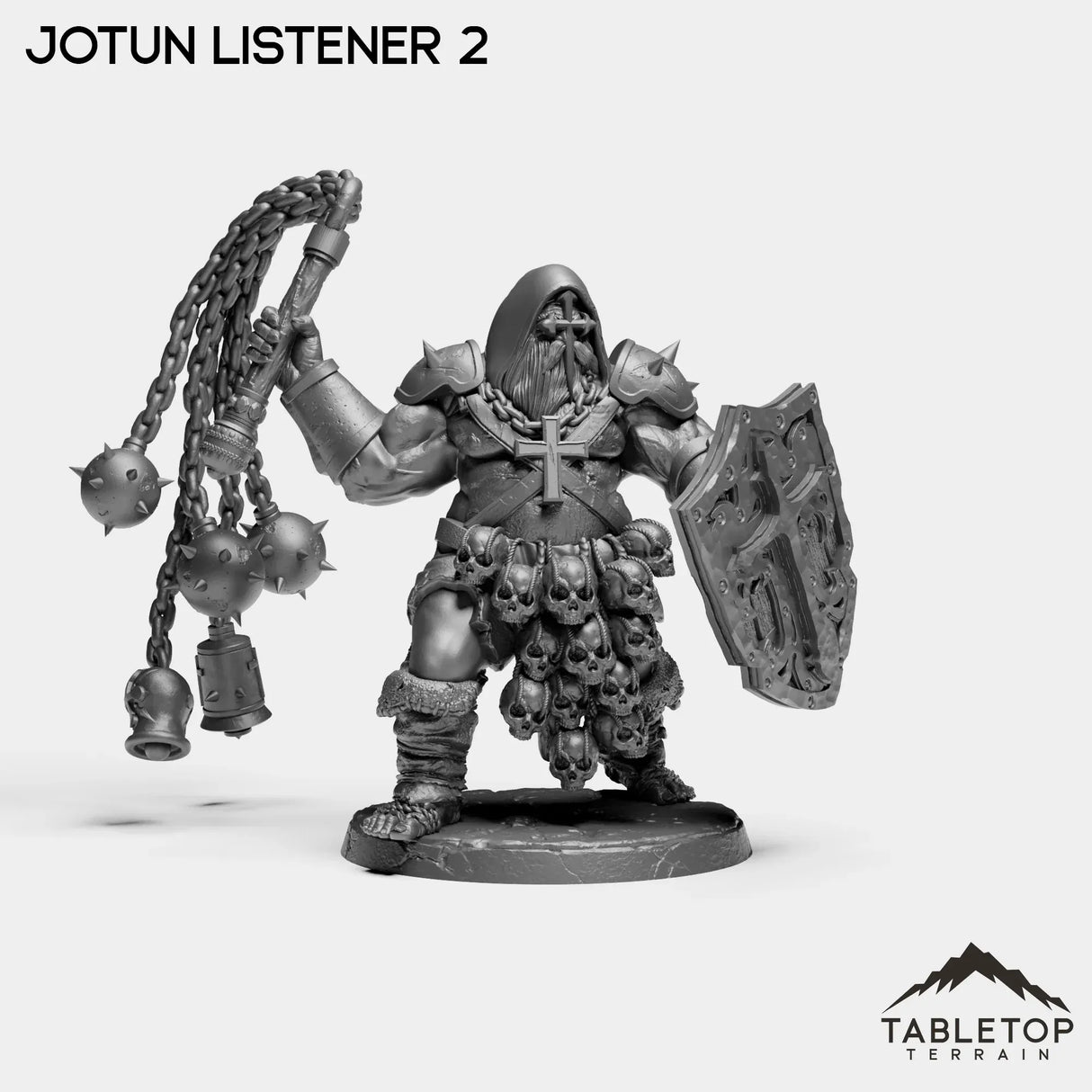 Tabletop Terrain Miniature Jotun Listeners - The Norse Procession