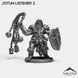 Tabletop Terrain Miniature Jotun Listeners - The Norse Procession