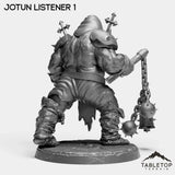 Tabletop Terrain Miniature Jotun Listeners - The Norse Procession
