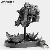 Tabletop Terrain Miniature JSW Bikers