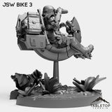 Tabletop Terrain Miniature JSW Bikers