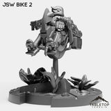 Tabletop Terrain Miniature JSW Bikers