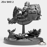 Tabletop Terrain Miniature JSW Bikers