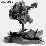 Tabletop Terrain Miniature JSW Bikers