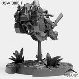 Tabletop Terrain Miniature JSW Bikers