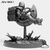 Tabletop Terrain Miniature JSW Bikers