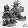 Tabletop Terrain Miniature JSW Bikers