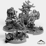 Tabletop Terrain Miniature JSW Bikers