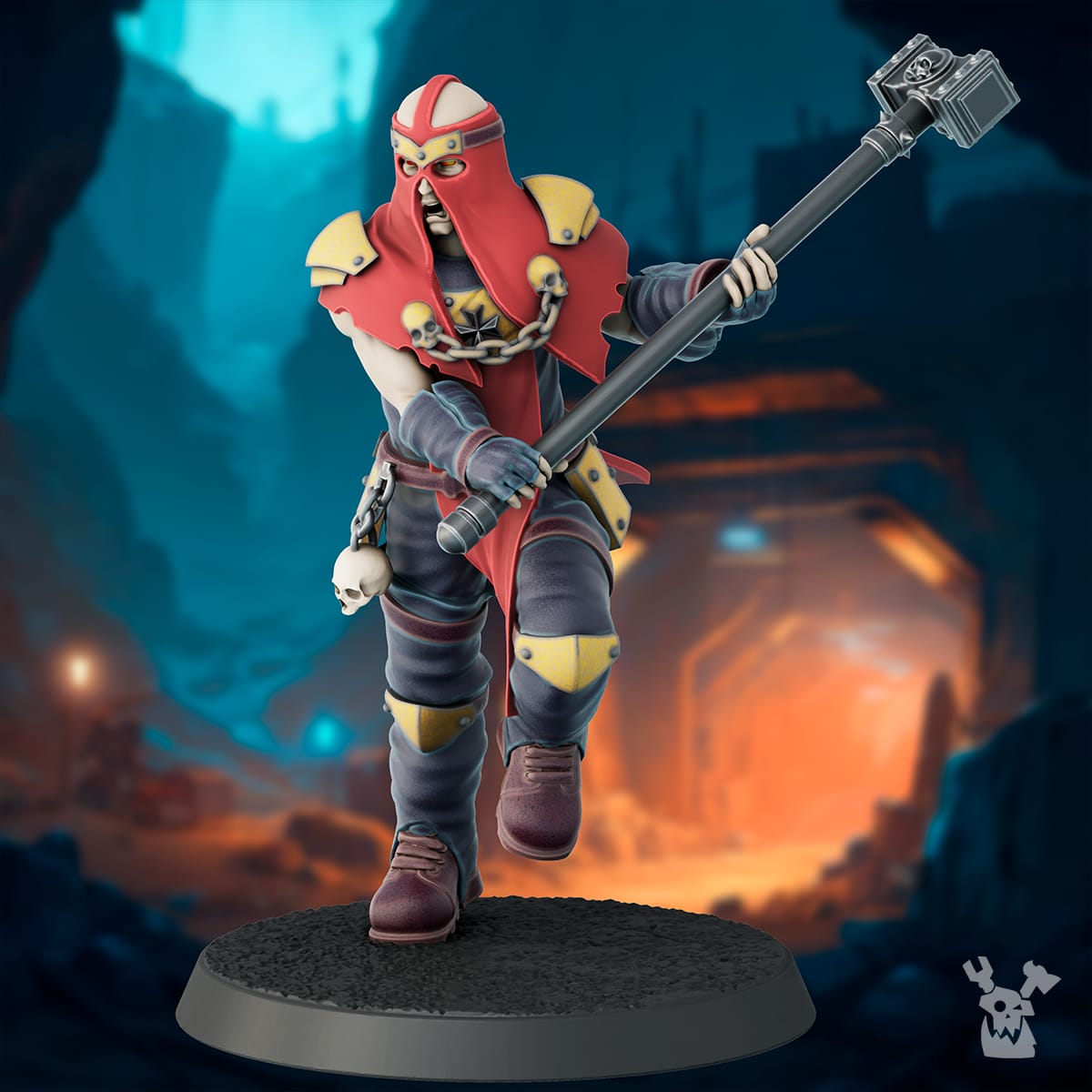 Tabletop Terrain Miniature Judgement Day Preacher