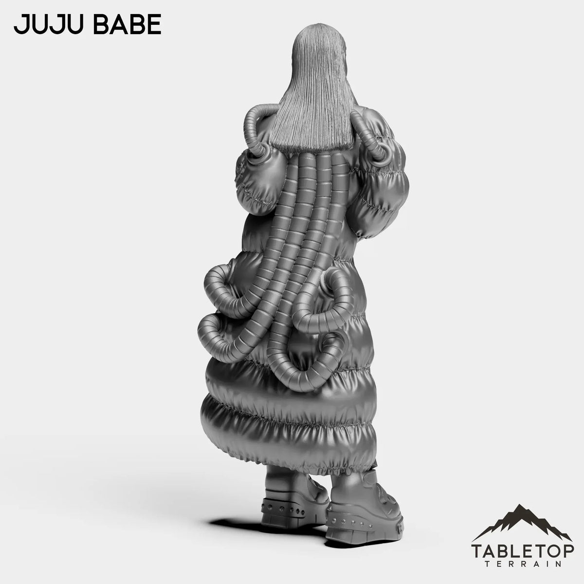 Tabletop Terrain Miniature Juju Babe - Sleepless City