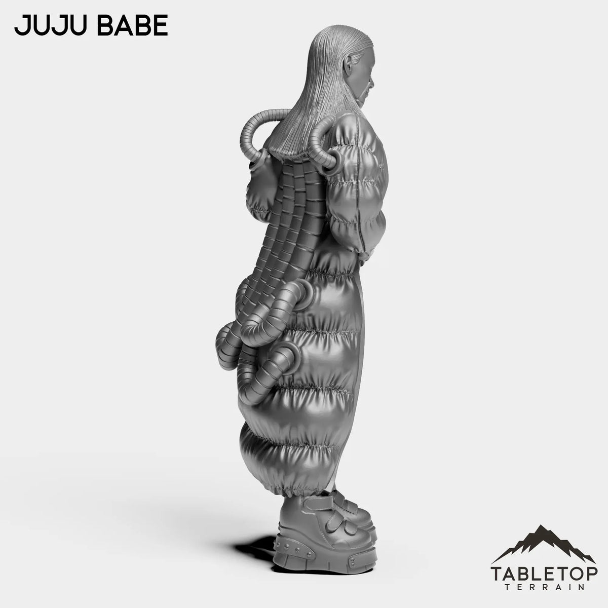 Tabletop Terrain Miniature Juju Babe - Sleepless City