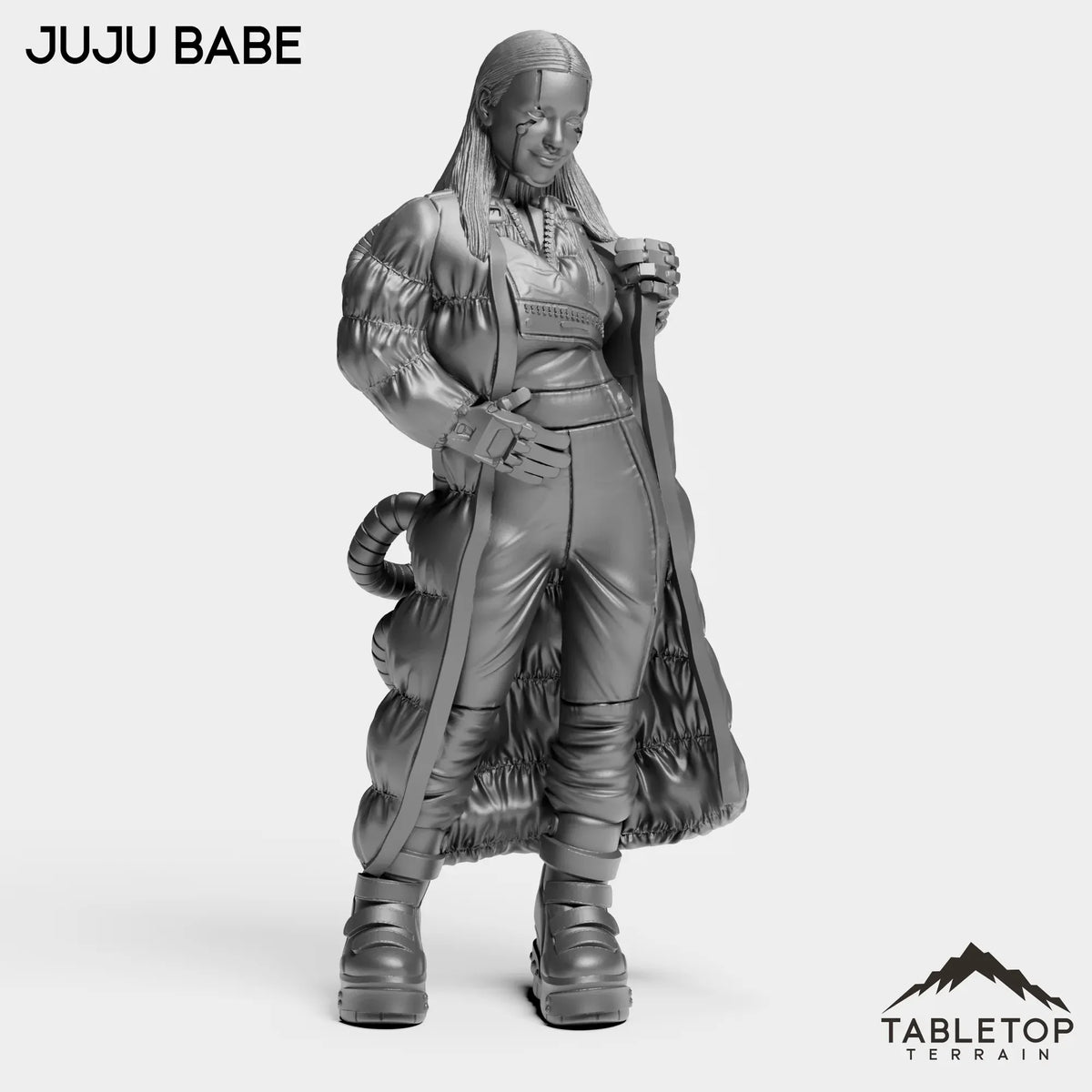 Tabletop Terrain Miniature Juju Babe - Sleepless City