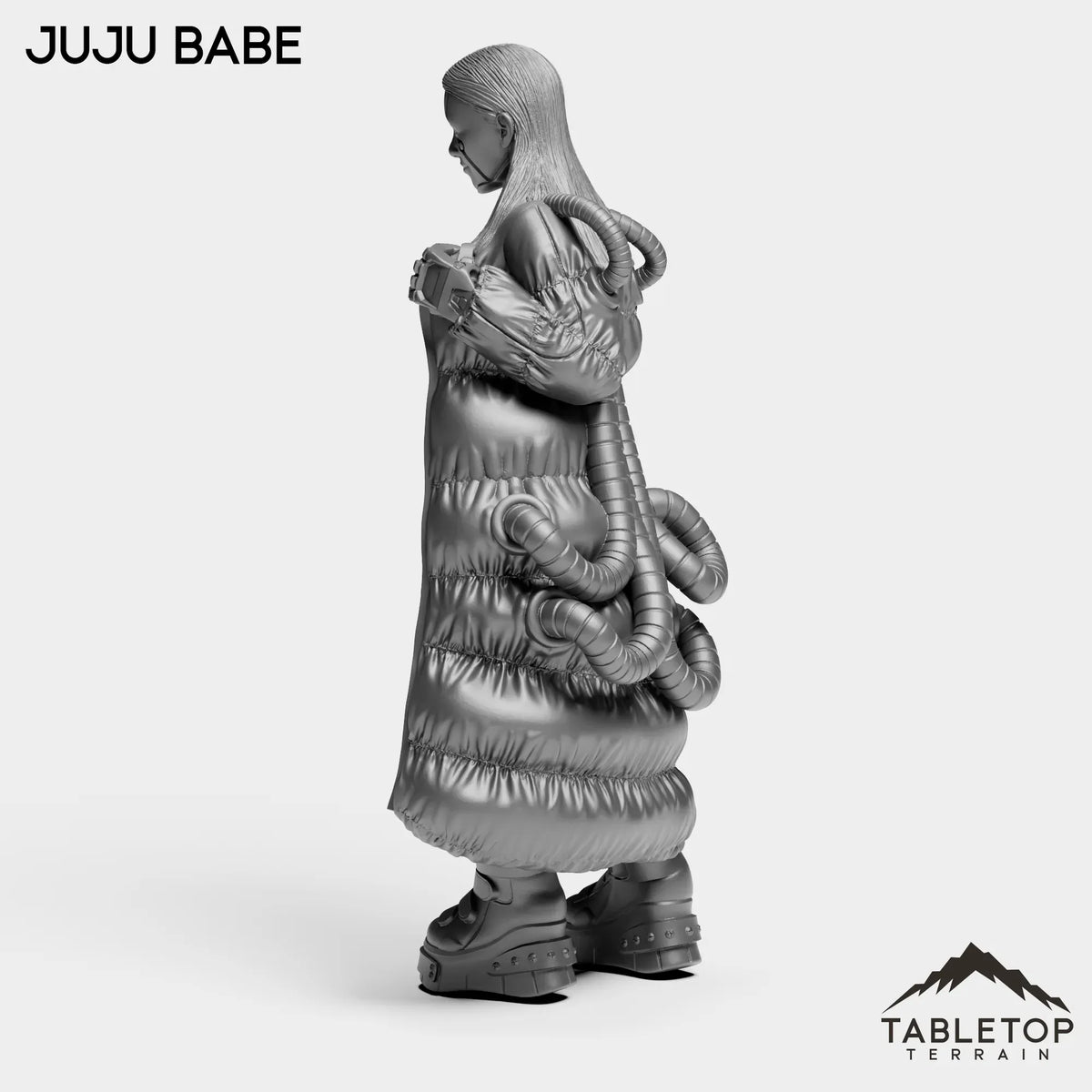 Tabletop Terrain Miniature Juju Babe - Sleepless City