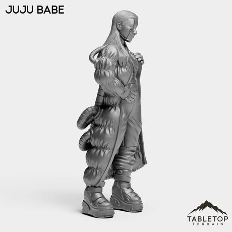 Tabletop Terrain Miniature Juju Babe - Sleepless City
