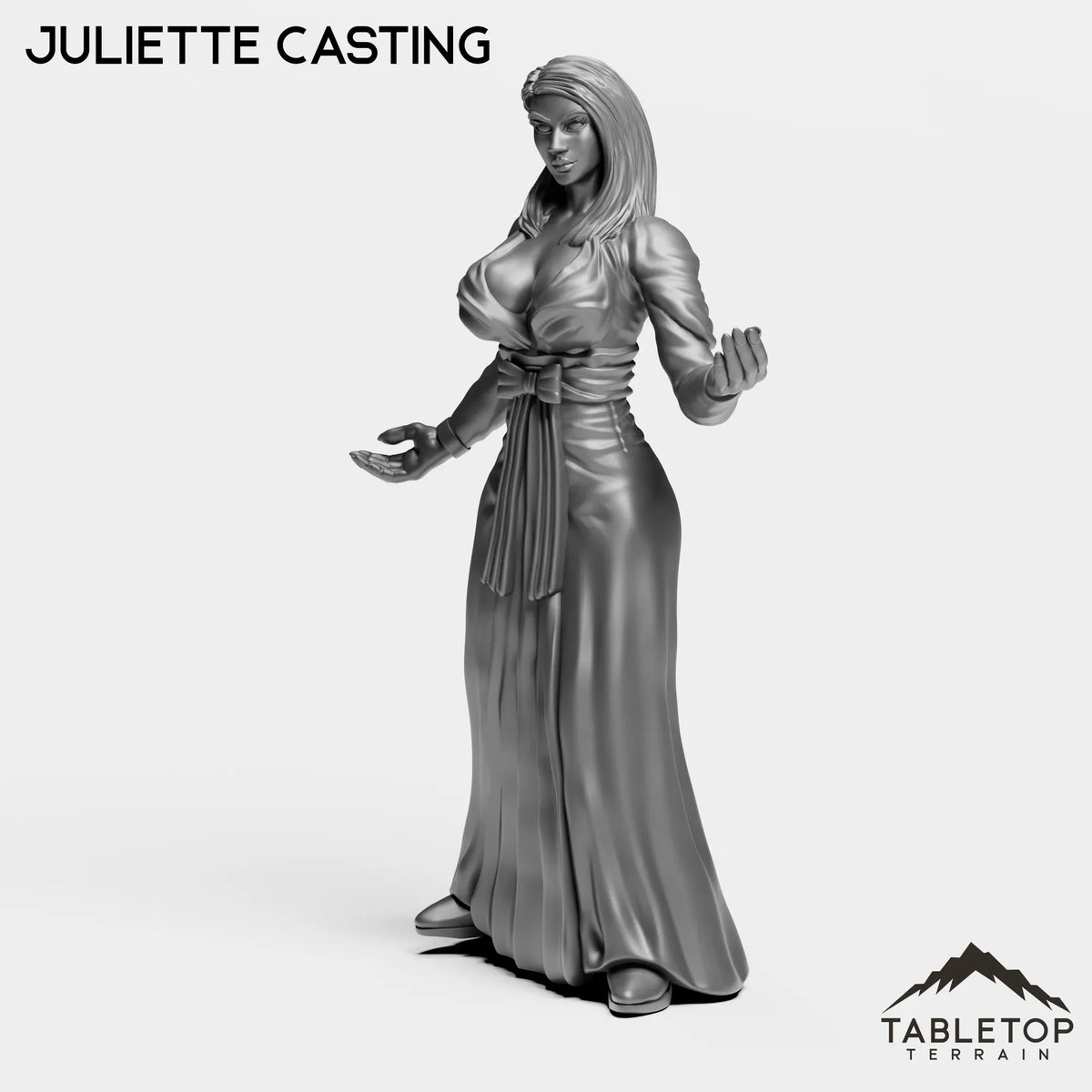 Tabletop Terrain Miniature Juliette Casting Romeo and Juliette