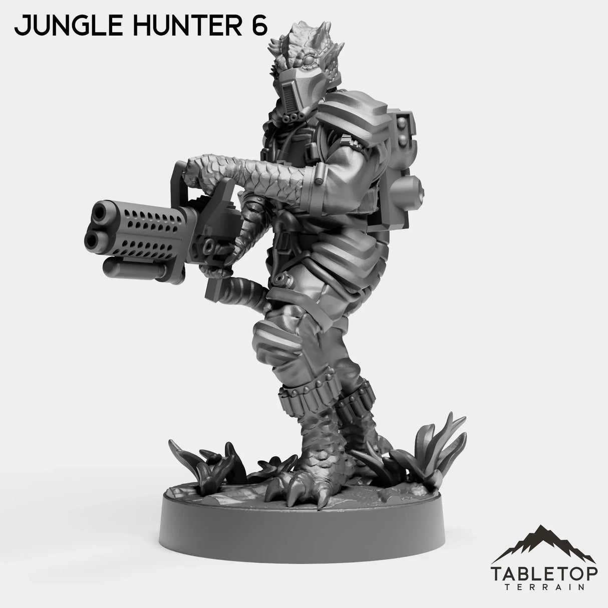 Tabletop Terrain Miniature Jungle Hunters