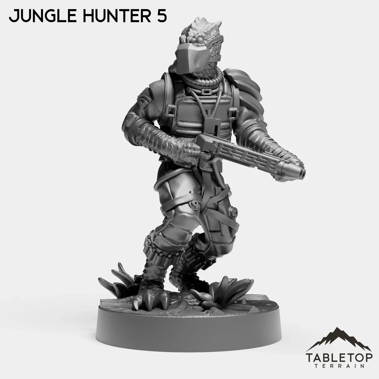 Tabletop Terrain Miniature Jungle Hunters