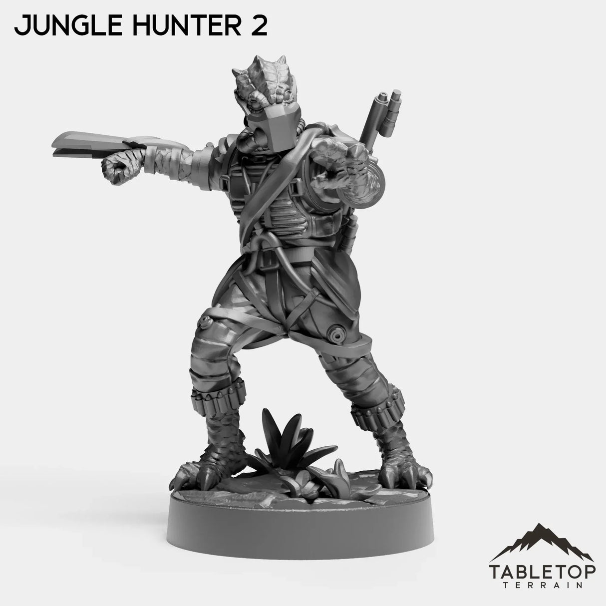 Tabletop Terrain Miniature Jungle Hunters
