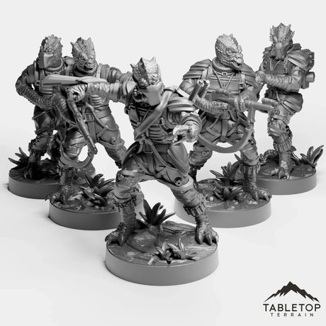 Tabletop Terrain Miniature Jungle Hunters