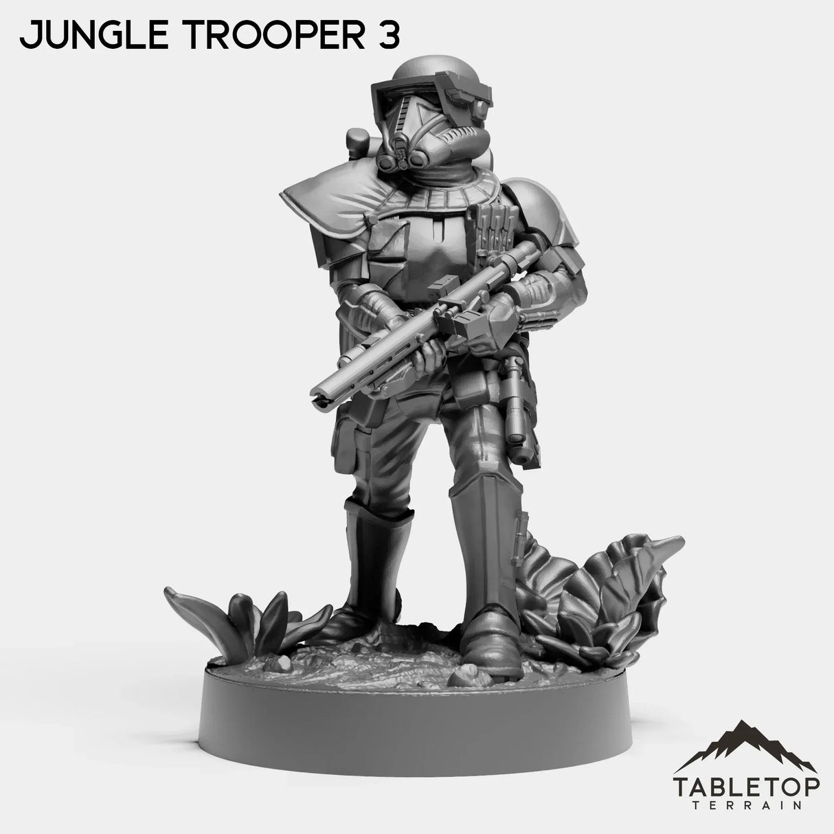 Tabletop Terrain Miniature Jungle Troopers