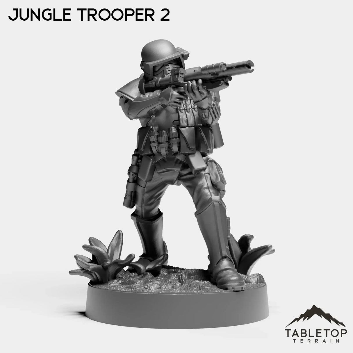 Tabletop Terrain Miniature Jungle Troopers