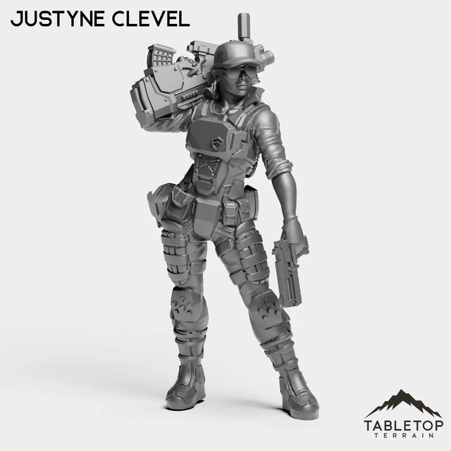 Tabletop Terrain Miniature Justyne Clevel - Raid44
