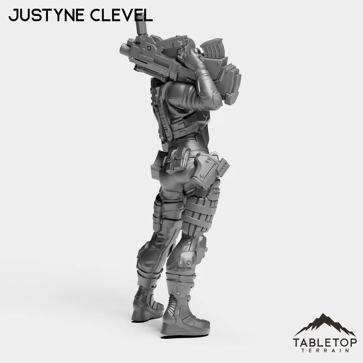 Tabletop Terrain Miniature Justyne Clevel - Raid44