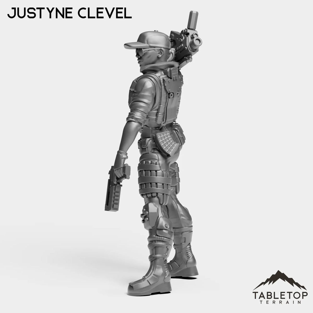 Tabletop Terrain Miniature Justyne Clevel - Raid44