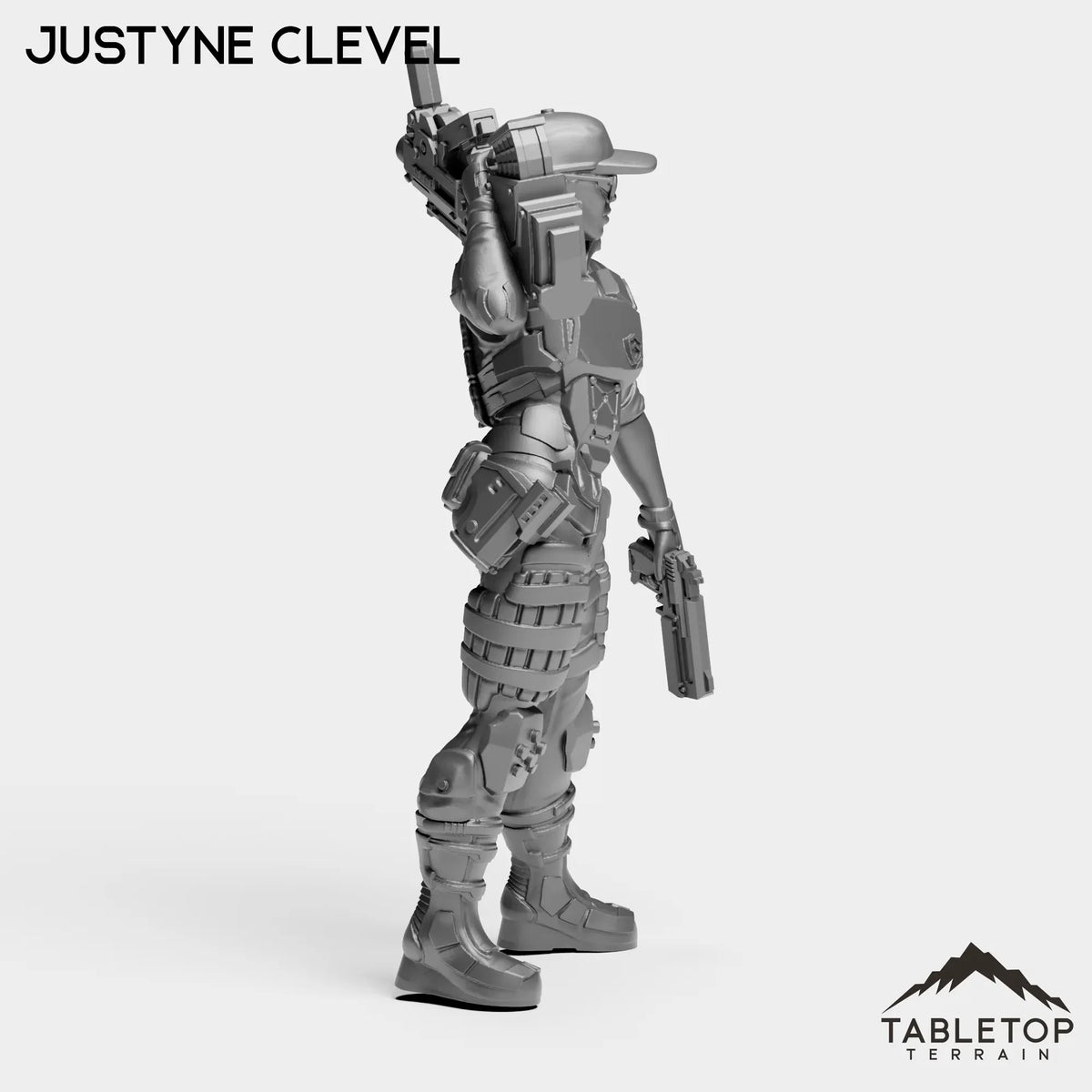 Tabletop Terrain Miniature Justyne Clevel - Raid44