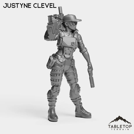 Tabletop Terrain Miniature Justyne Clevel - Raid44