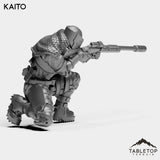 Tabletop Terrain Miniature Kaito - S.A.T. 9 UNIT