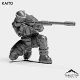 Tabletop Terrain Miniature Kaito - S.A.T. 9 UNIT