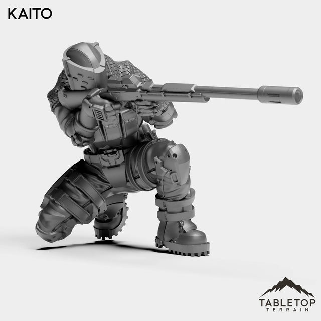 Tabletop Terrain Miniature Kaito - S.A.T. 9 UNIT