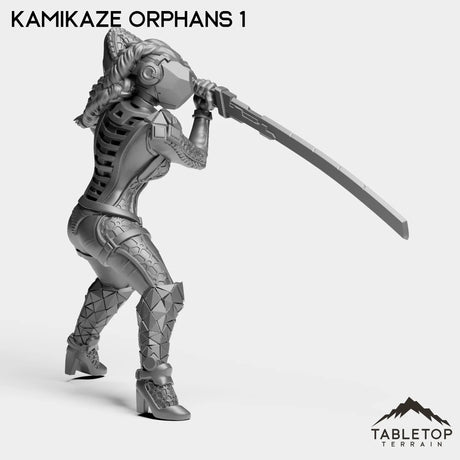 Tabletop Terrain Miniature Kamikaze Orphans