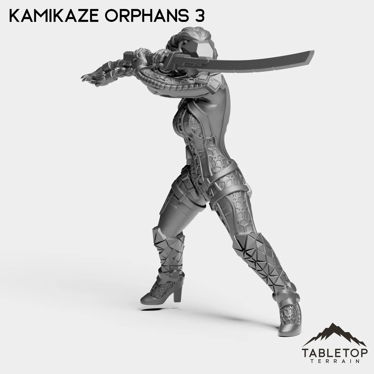 Tabletop Terrain Miniature Kamikaze Orphans 3 Kamikaze Orphans
