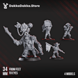 Tabletop Terrain Miniature Kap'n Blaaady Beard