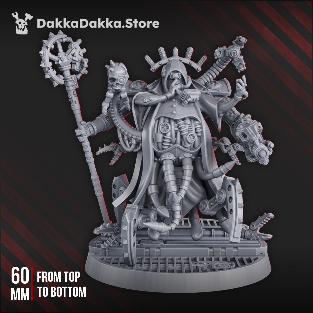 Tabletop Terrain Miniature Kardinal of Machine Cult