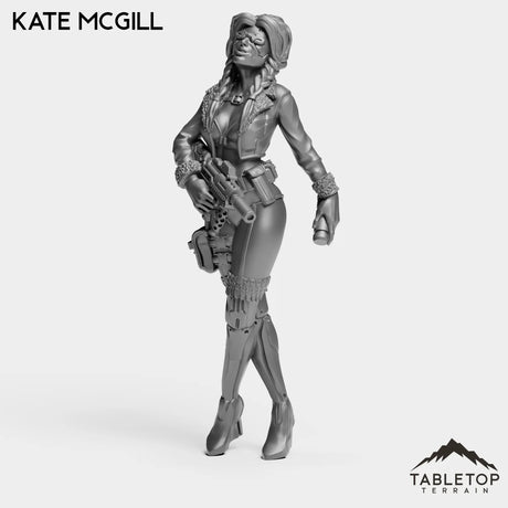 Tabletop Terrain Miniature Kate McGill - Bomber Girls