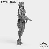 Tabletop Terrain Miniature Kate McGill - Bomber Girls